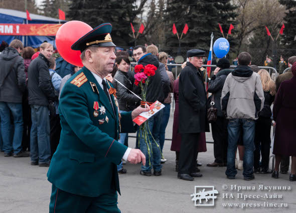 Шествие День Победы 2012 год