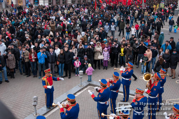 Шествие День Победы 2012 год