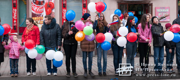 Шествие День Победы 2012 год