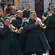 Первомайское шествие в Красноярске