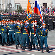 День Победы в Красноярске