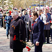 День Победы в Красноярске