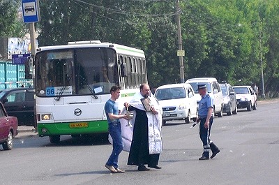 Освящение перекрестка